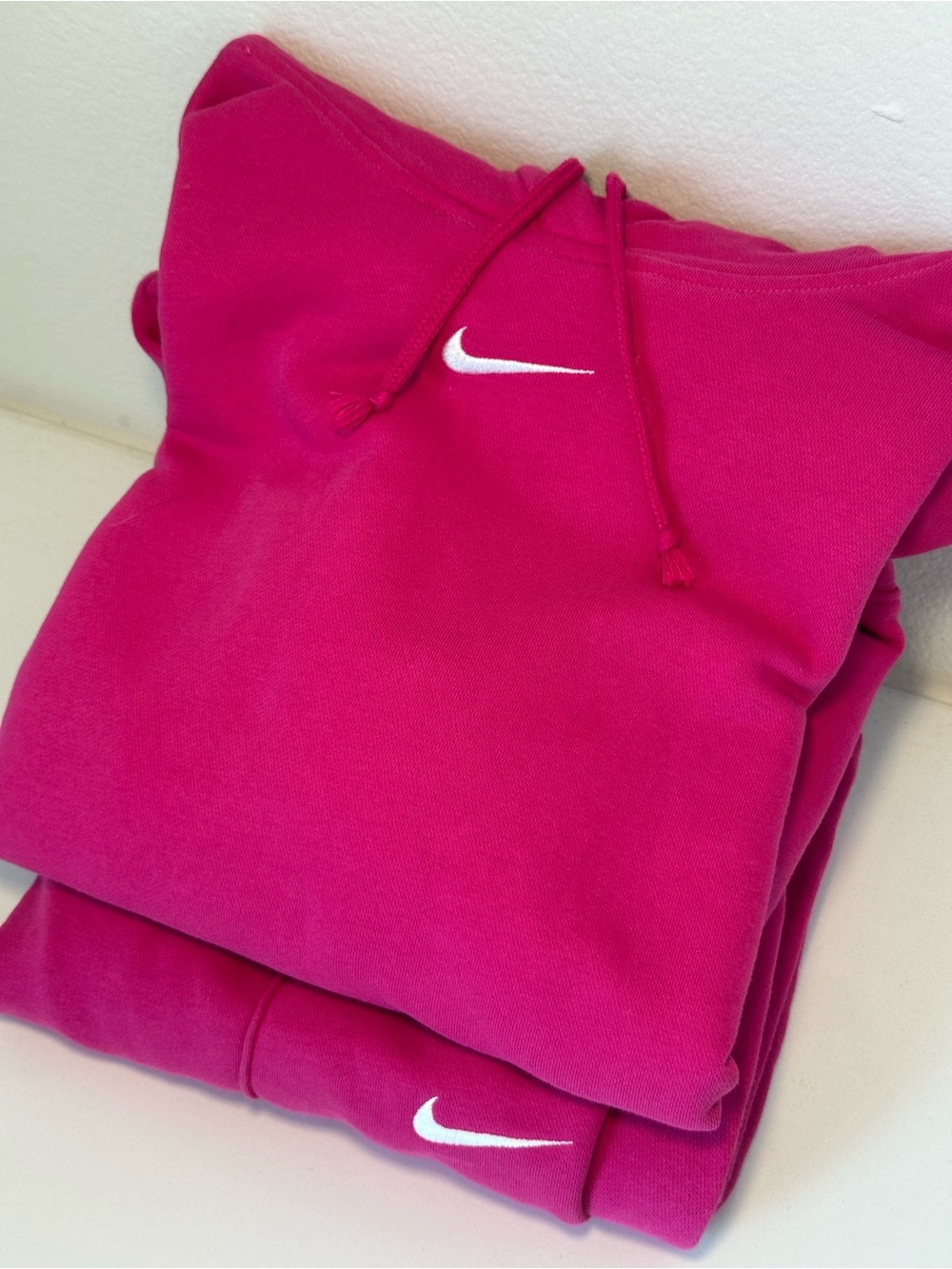 Nike Sweat Set Hot Pink - Both Size S